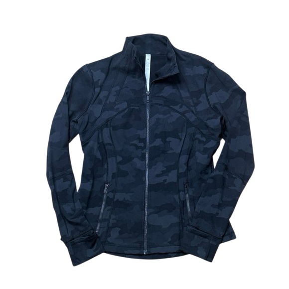 Lululemon Define Jacket *Luxtreme Heritage 365 Camo Deep Coal Multi size 12 - Picture 2 of 5